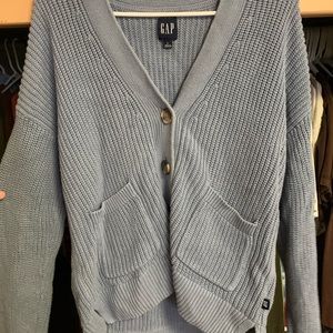 periwinkle gap cardigan